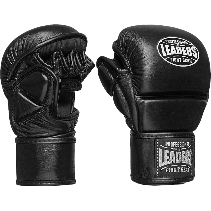 МMA перчатки Leaders Hybrid LS3MHG BK - фото 1