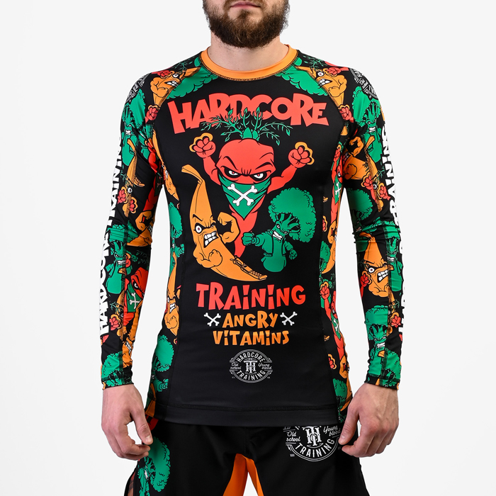 Рашгард Hardcore Training Angry Vitamins LS - фото 1