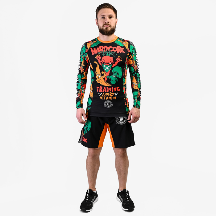 Рашгард Hardcore Training Angry Vitamins LS - фото 2