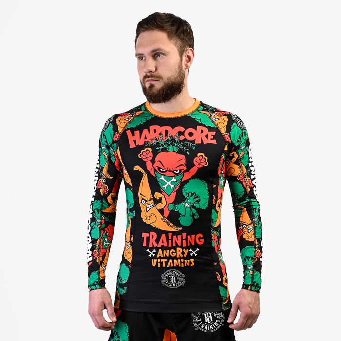Рашгард Hardcore Training Angry Vitamins LS - фото 3