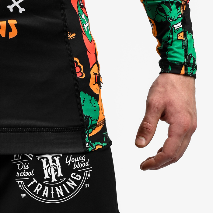 Рашгард Hardcore Training Angry Vitamins LS - фото 4