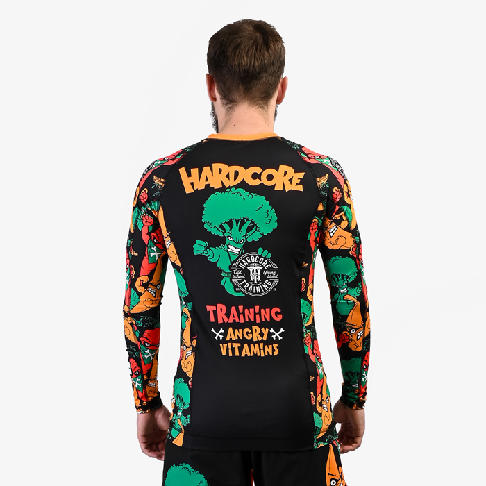 Рашгард Hardcore Training Angry Vitamins LS - фото 6