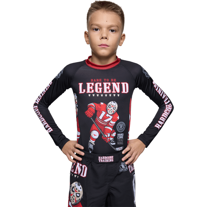 Детский рашгард Hardcore Training Legend LS - фото 1