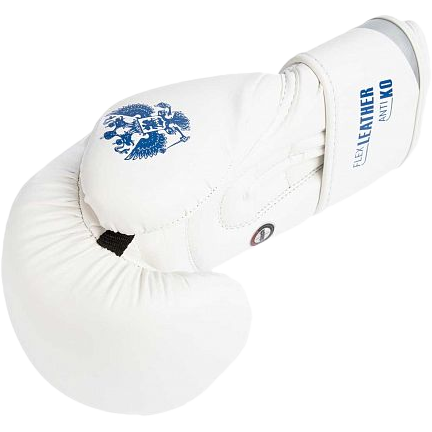 Боксерские перчатки clinch olimp c111white/blue - фото 4