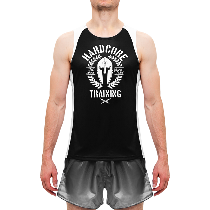 Тренировочная майка Hardcore Training Helmet Black/White - фото 4