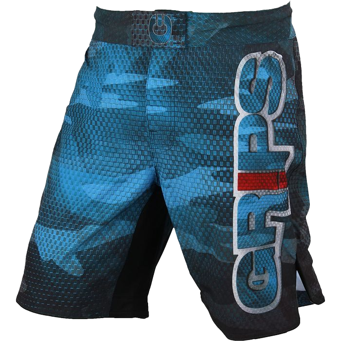 ММА шорты Gr1ps Athletics Carbon Army Blue - фото 1