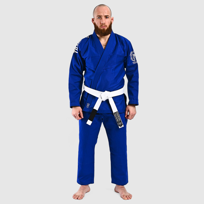 Кимоно для БЖЖ Hardcore Training Helmet Blue - фото 1