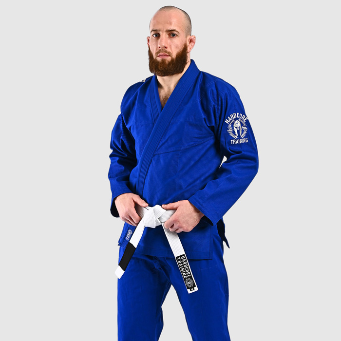 Кимоно для БЖЖ Hardcore Training Helmet Blue - фото 3