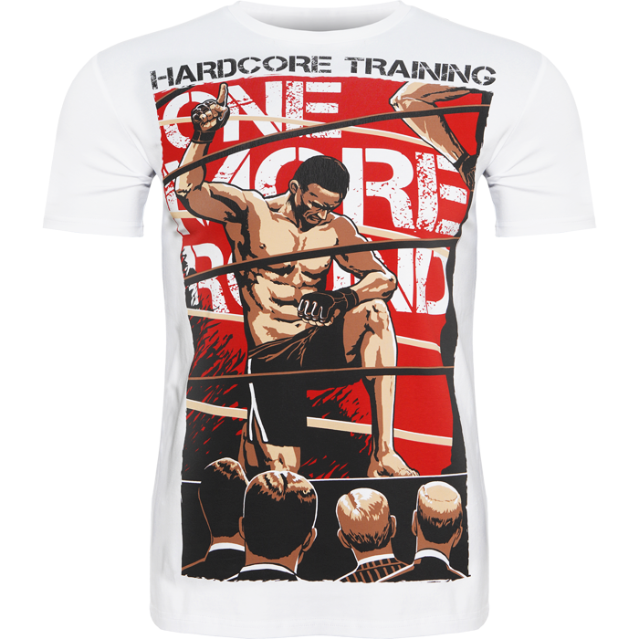Футболка Hardcore Training One More Round White - фото 2