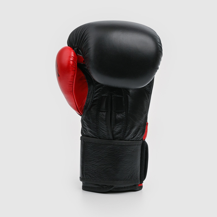 Боксерские перчатки Hardcore Training Premium Black/Red - фото 5