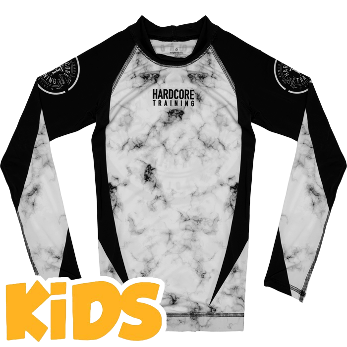 Детский рашгард Hardcore Training Camo Marble LS - фото 1