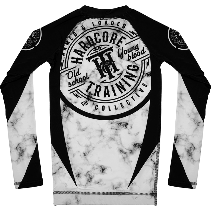 Детский рашгард Hardcore Training Camo Marble LS - фото 2