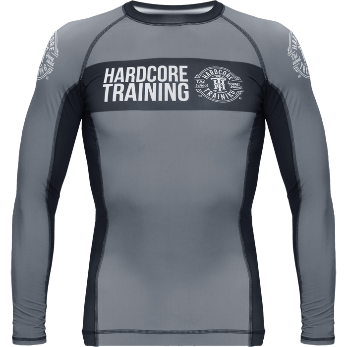 Рашгард Hardcore Training Recruit Grey LS - фото 1