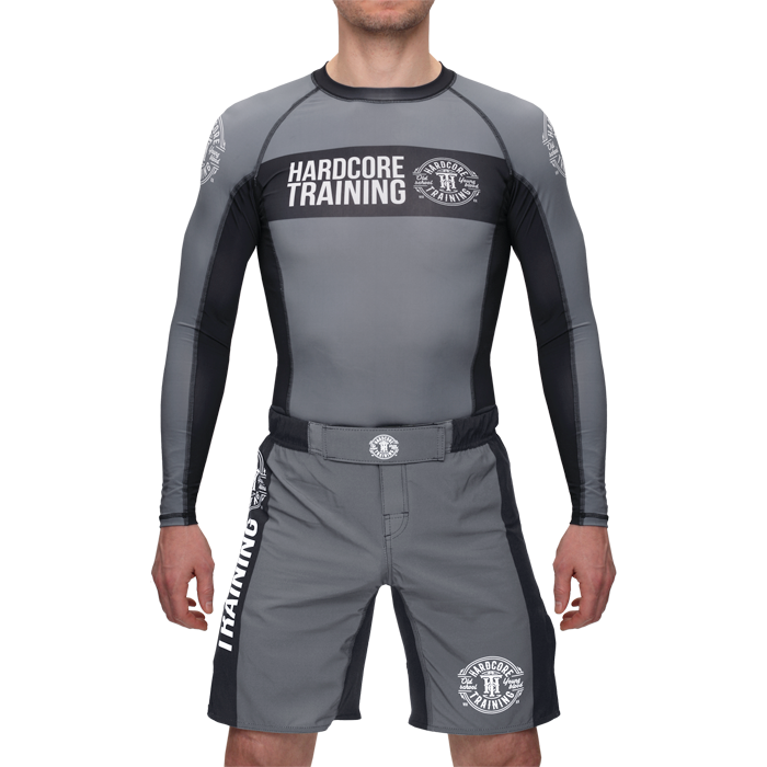 Рашгард Hardcore Training Recruit Grey LS - фото 3