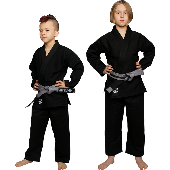 Детское кимоно для БЖЖ Jitsu Puro Black - фото 1