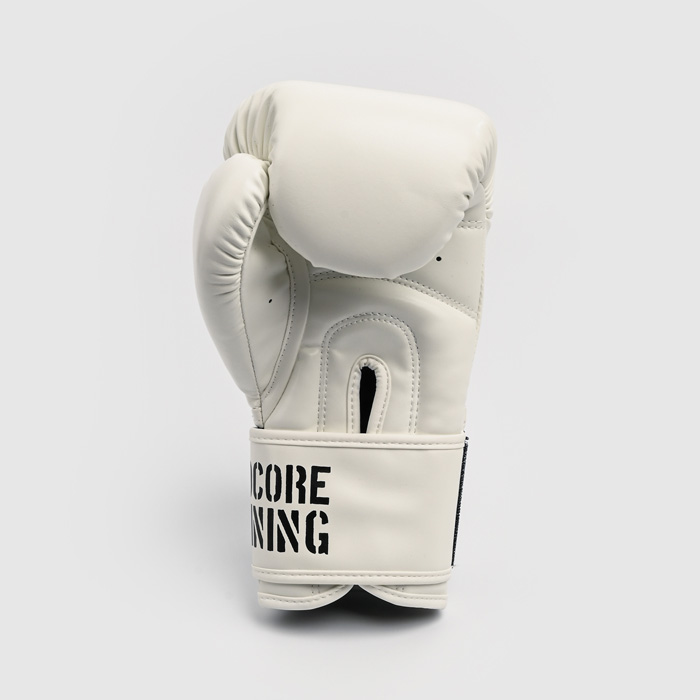 Боксерские перчатки Hardcore Training Helmet PU White - фото 5