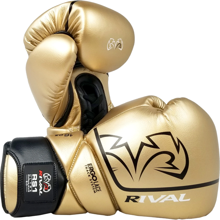 Профессиональные спарринговые перчатки Rival RS1 Gold - фото 1
