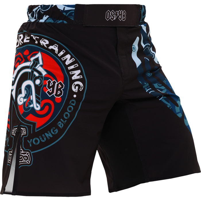 Шорты Hardcore Training Nordic Ornament Black/Gray - фото 1