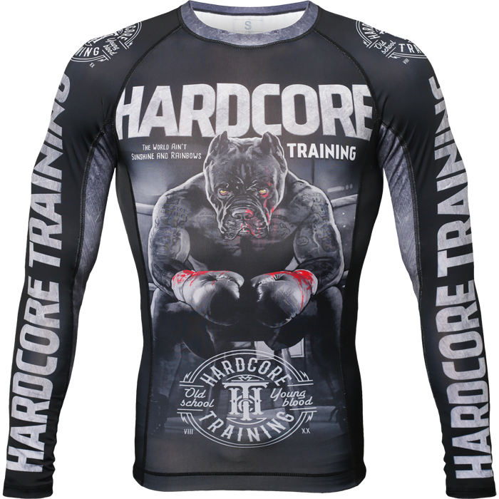 Рашгард Hardcore Training х Ground Shark The Moment of Truth - фото 1