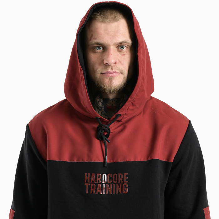 Худи Hardcore Training Voyager Black/Red - фото 4