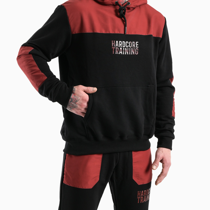Худи Hardcore Training Voyager Black/Red - фото 5