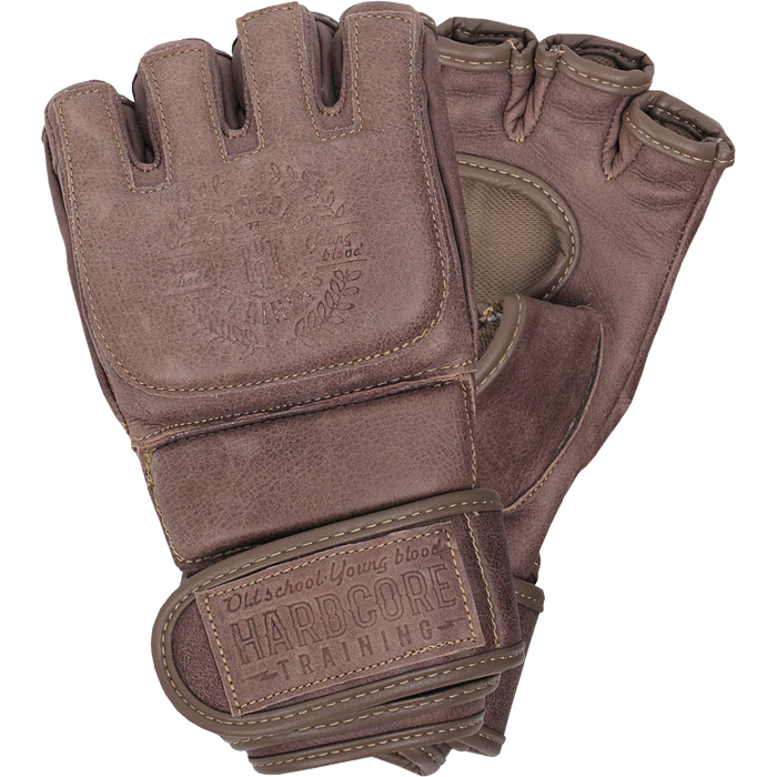 ММА перчатки Hardcore Training Heritage Brown - фото 1