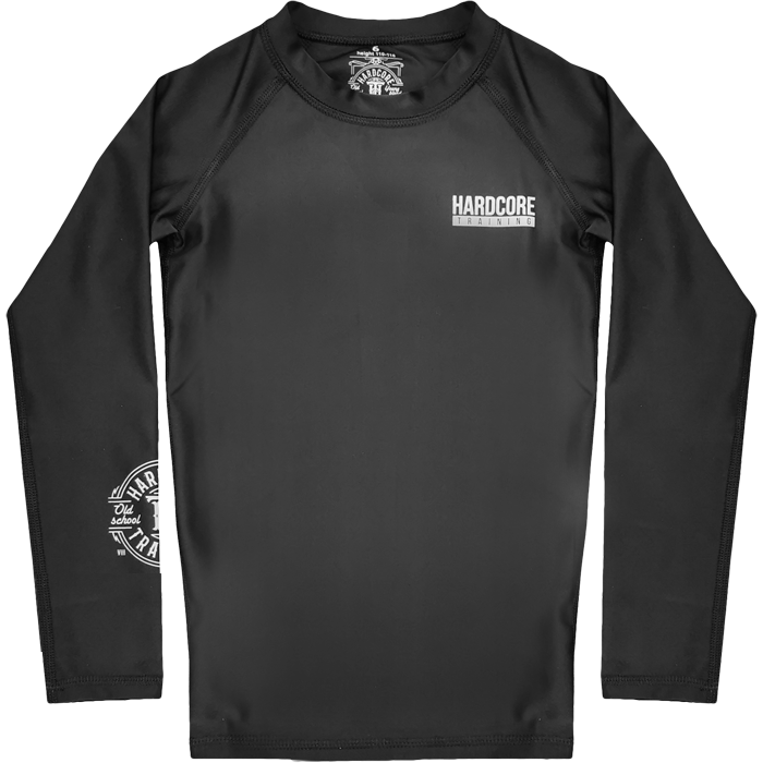 Детский рашгард Hardcore Training Black Shadow - фото 1