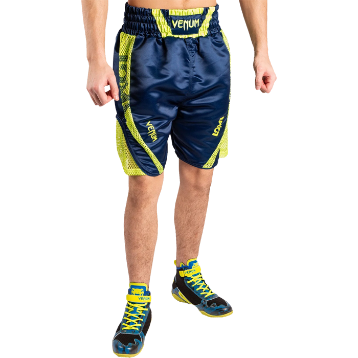 Боксёрские шорты Venum x Loma Origins Blue/Yellow - фото 1