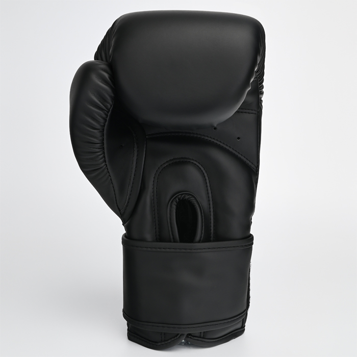 Боксерские перчатки Hardcore Training Helmet PU Black/Black - фото 4