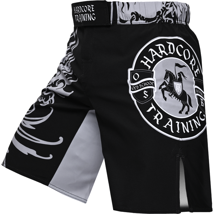 Шорты Hardcore Training Heraldry Black/Gray - фото 2