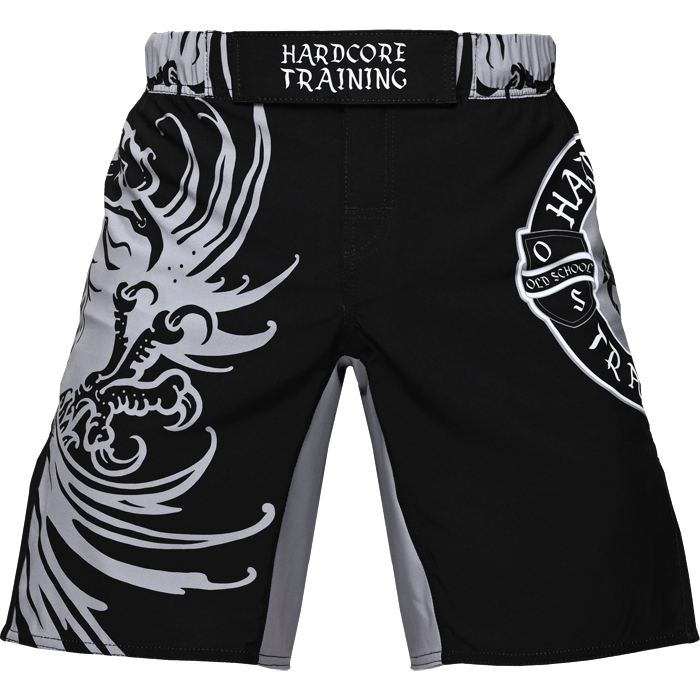 Шорты Hardcore Training Heraldry Black/Gray - фото 3