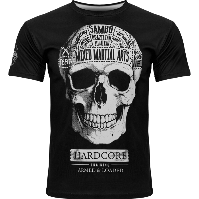 Тренировочная футболка Hardcore Training Fear Zone Black - фото 4