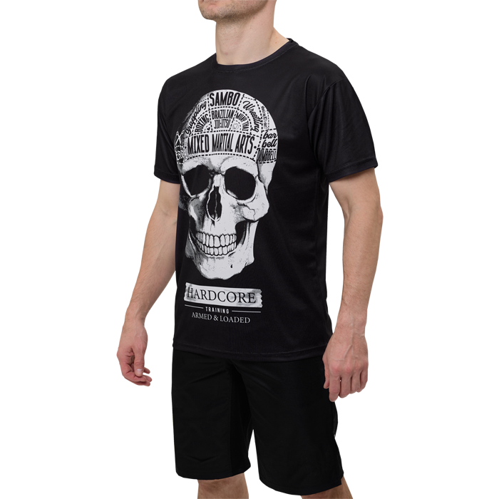 Тренировочная футболка Hardcore Training Fear Zone Black - фото 7