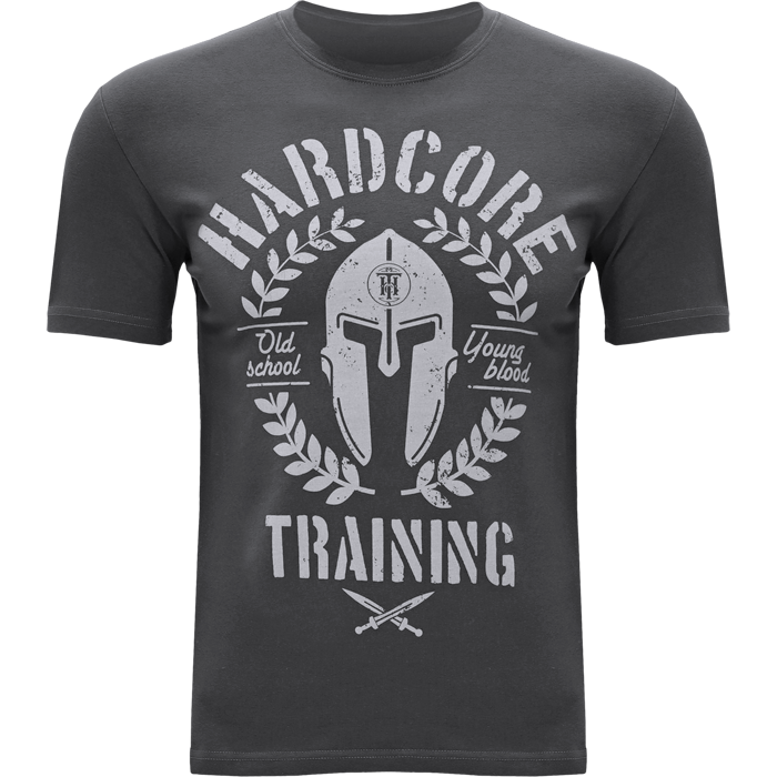 Футболка Hardcore Training Helmet Slate Gray - фото 3
