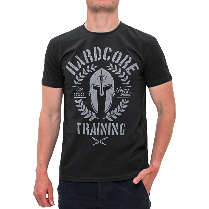 Футболка Hardcore Training Helmet Slate Gray - фото 6