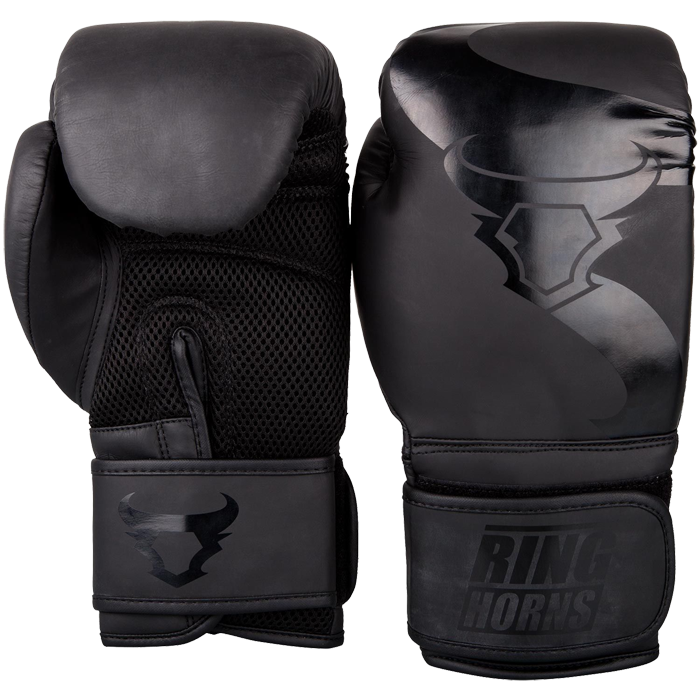 Боксерские Перчатки Ringhorns Charger Black - фото 1