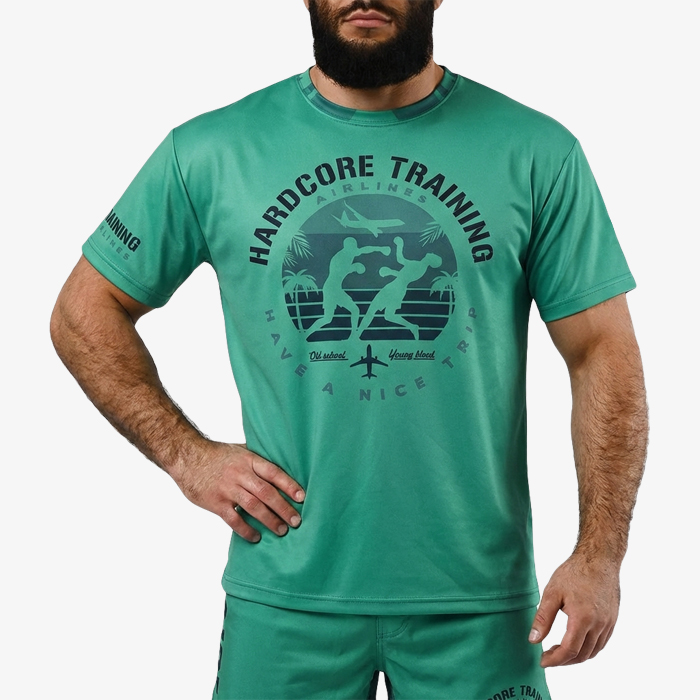 Тренировочная футболка Hardcore Training Voyage Mint - фото 1