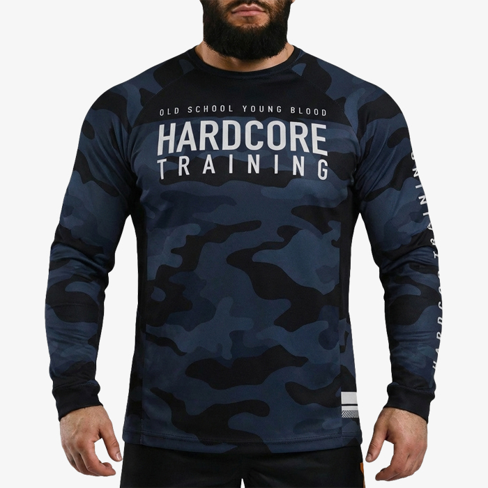 Тренировочный лонгслив Hardcore Training Night Camo 2 - фото 1