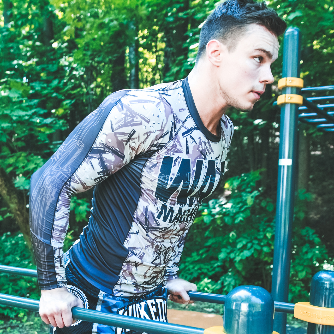 Рашгард Hardcore Training War Machine - фото 5