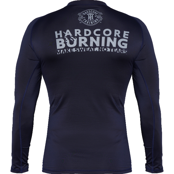 Рашгард Hardcore Training Burning Blue - фото 3