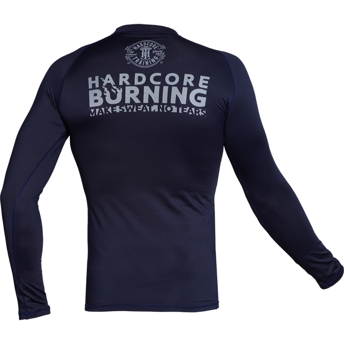 Рашгард Hardcore Training Burning Blue - фото 4