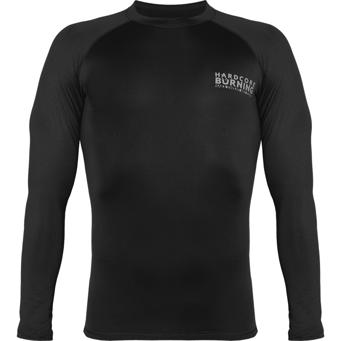 Рашгард Hardcore Training Burning Black - фото 2