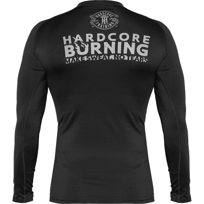 Рашгард Hardcore Training Burning Black - фото 3