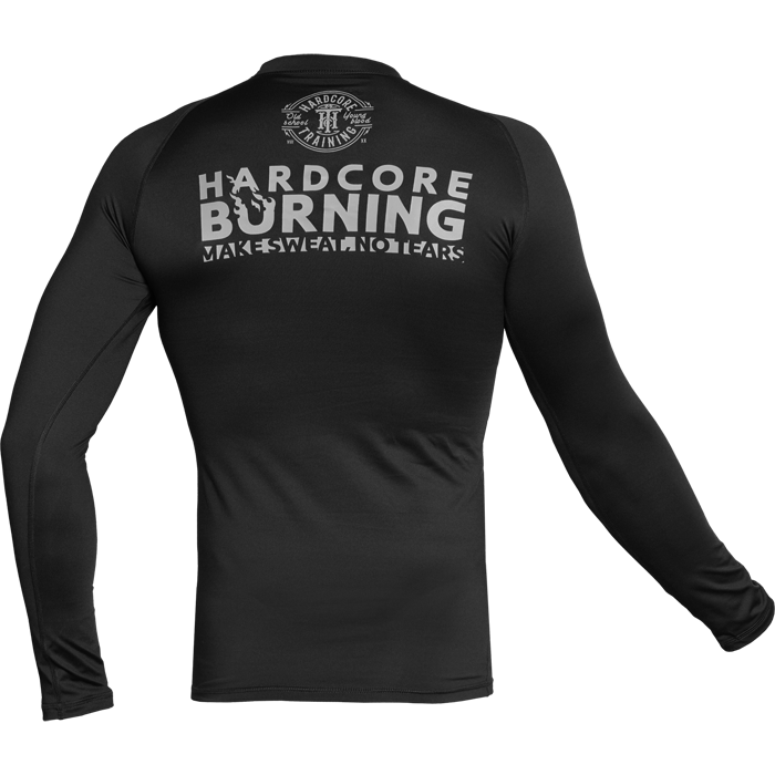 Рашгард Hardcore Training Burning Black - фото 4