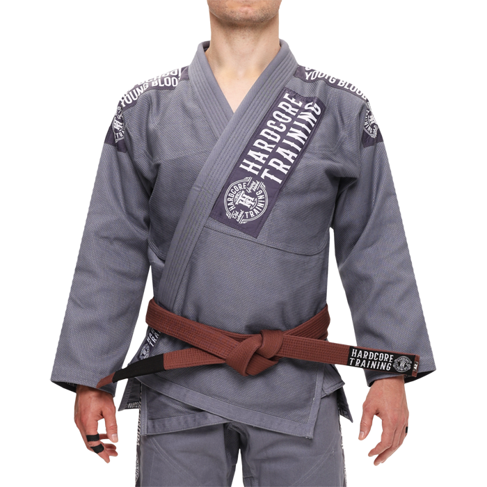 Кимоно для БЖЖ Hardcore Training OSYB Asphalt Gray - фото 1