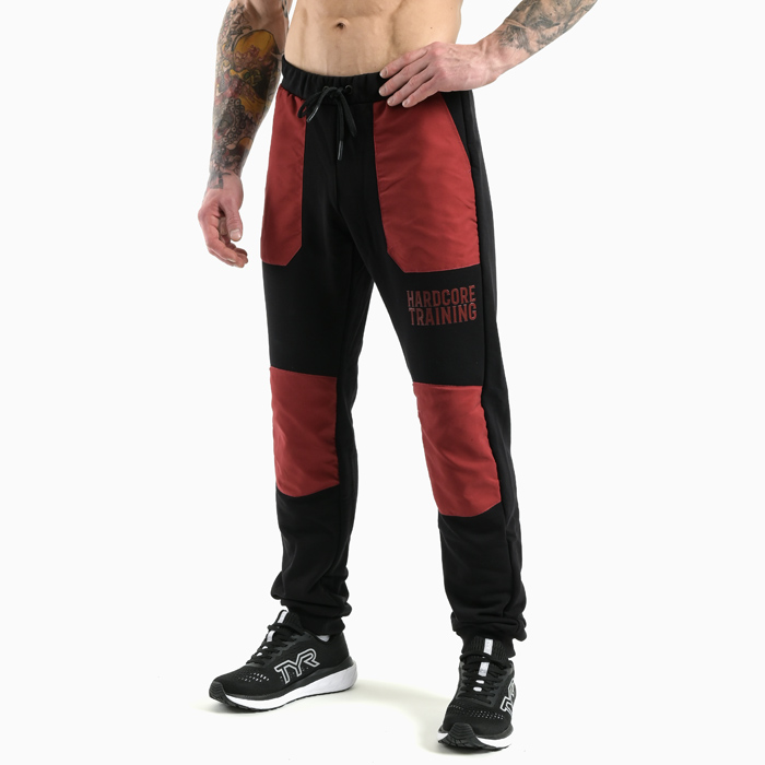 Спортивные штаны Hardcore Training Voyager Black/Red - фото 4