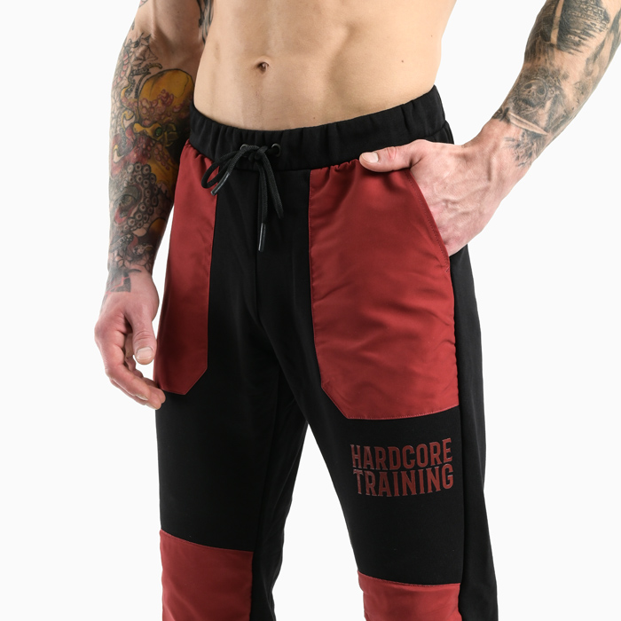 Спортивные штаны Hardcore Training Voyager Black/Red - фото 5