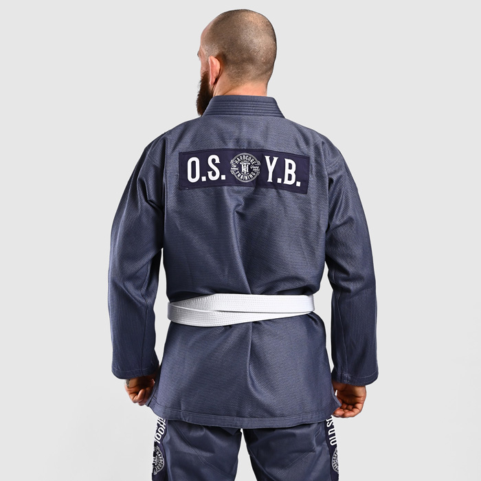 Кимоно для БЖЖ Hardcore Training OSYB Asphalt Gray - фото 6