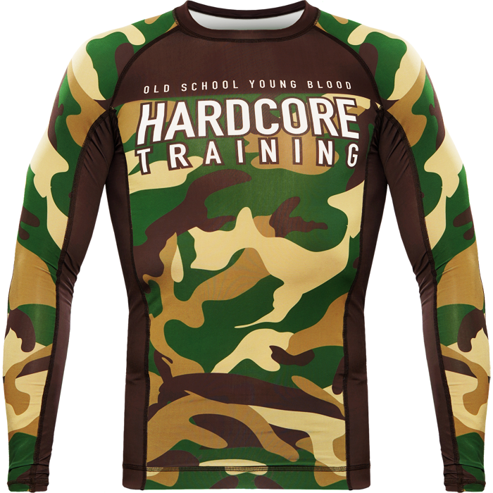 Рашгард Hardcore Training Forest Camo (LS) - фото 1