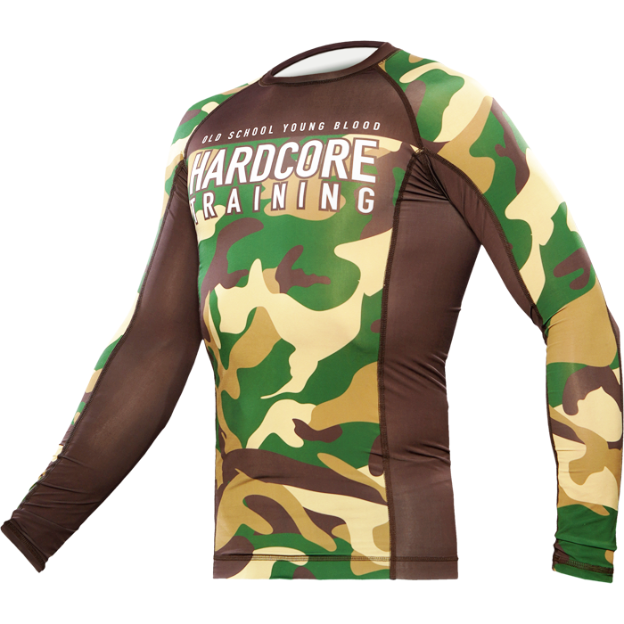 Рашгард Hardcore Training Forest Camo (LS) - фото 3